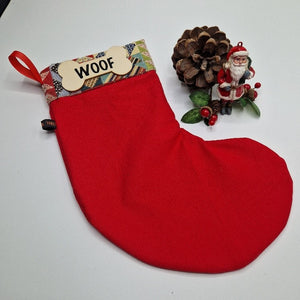 Personalised Doggy Christmas Stocking