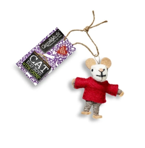 Barney Book Mouse with Catnip