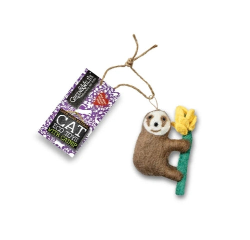 Sally Sloth with Catnip