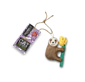 Sally Sloth with Catnip