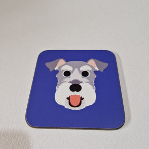 Grey Schnauzer Coaster