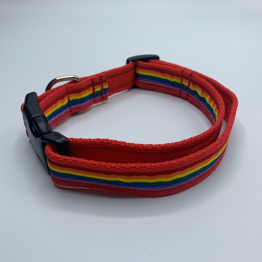 Ralph Rainbow Collar - Choice of Colours Available